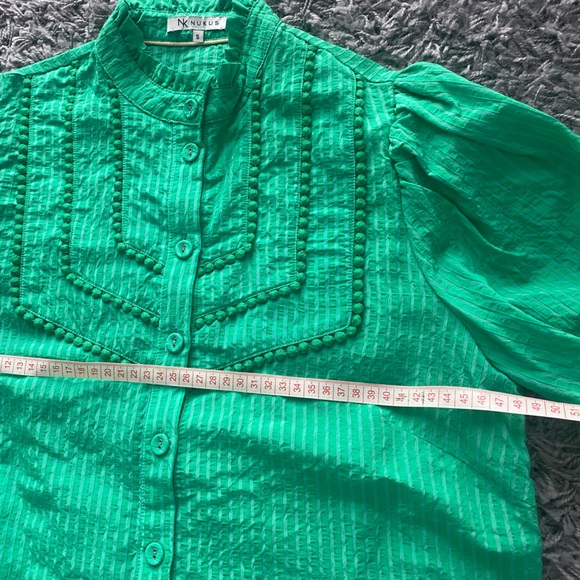 Nk Nukus Green Blouse - Picture 6 of 8